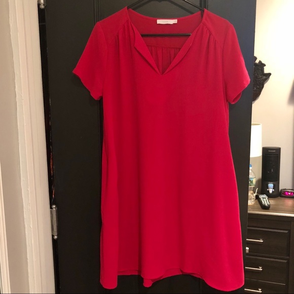 Lush Dresses & Skirts - Lush - Hot Pink Swing Dress (NWOT)